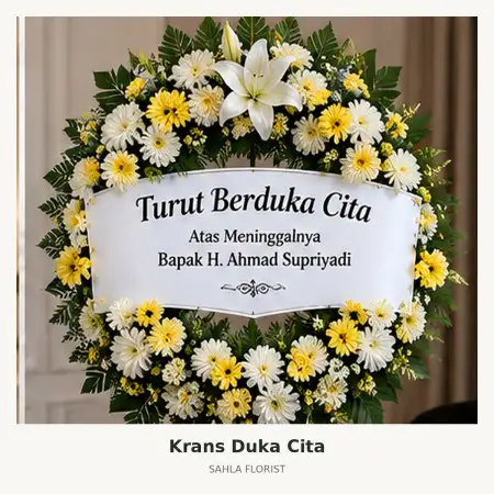 Krans Bunga Duka Condongcatur